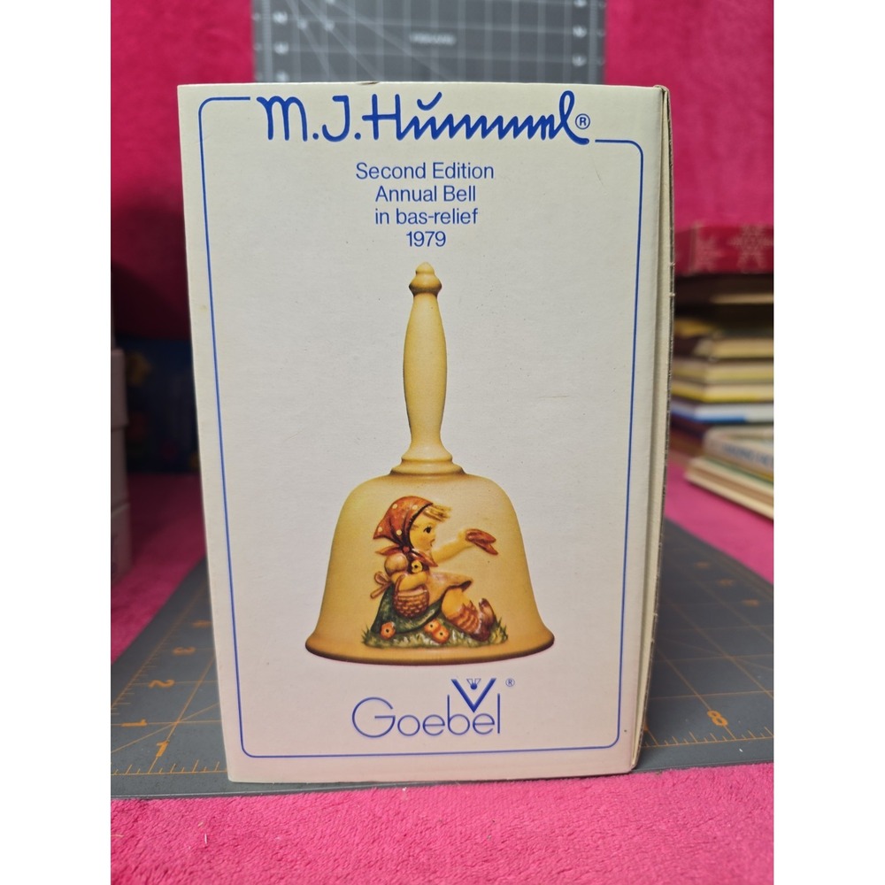 M.J. Hummel Second Edition Bell Has Box Damage Goebel 1979 In Bas Relief New